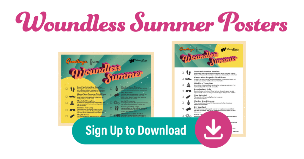 Wound Healing Awareness Month featuring Woundless Summer