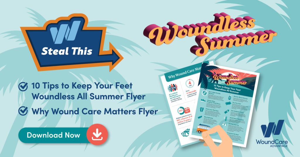 Wound Healing Awareness Month featuring Woundless Summer